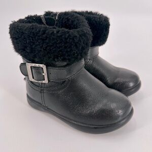 Ugg Black Gemma Toddler Boots Baby Size 6.5